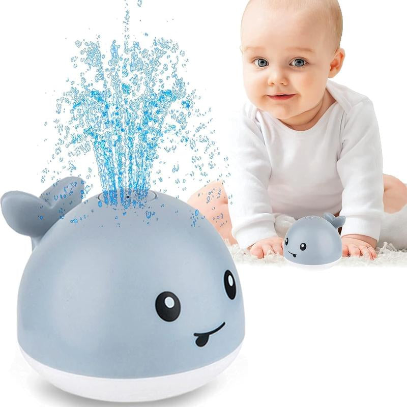 Whale Design Bath Water Sprinkler, Spraying Whale Bath Toy Sprinkler Bath Fountain Toys